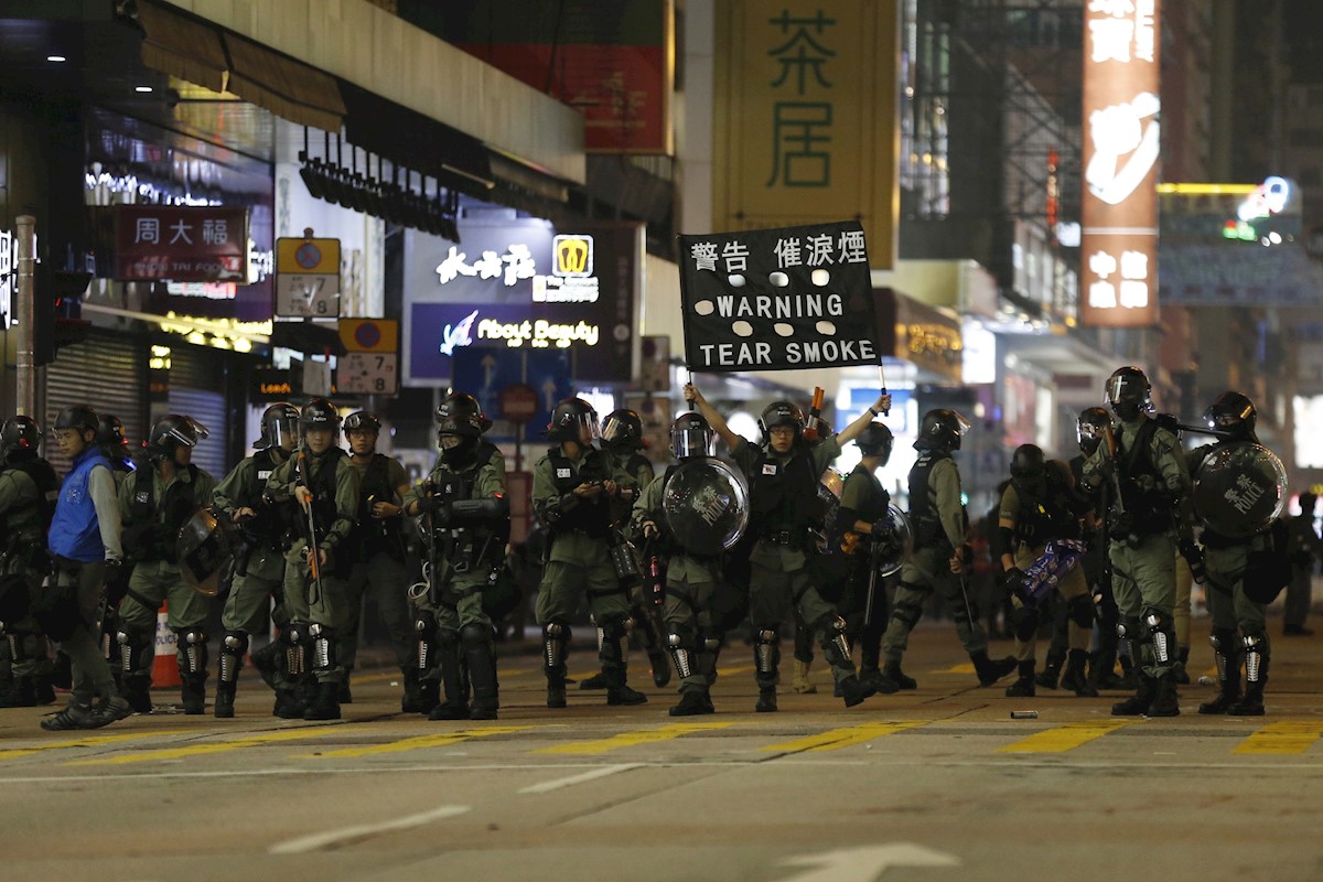 Protestas en Hong Kong, China