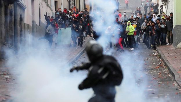 protesta ecuador
