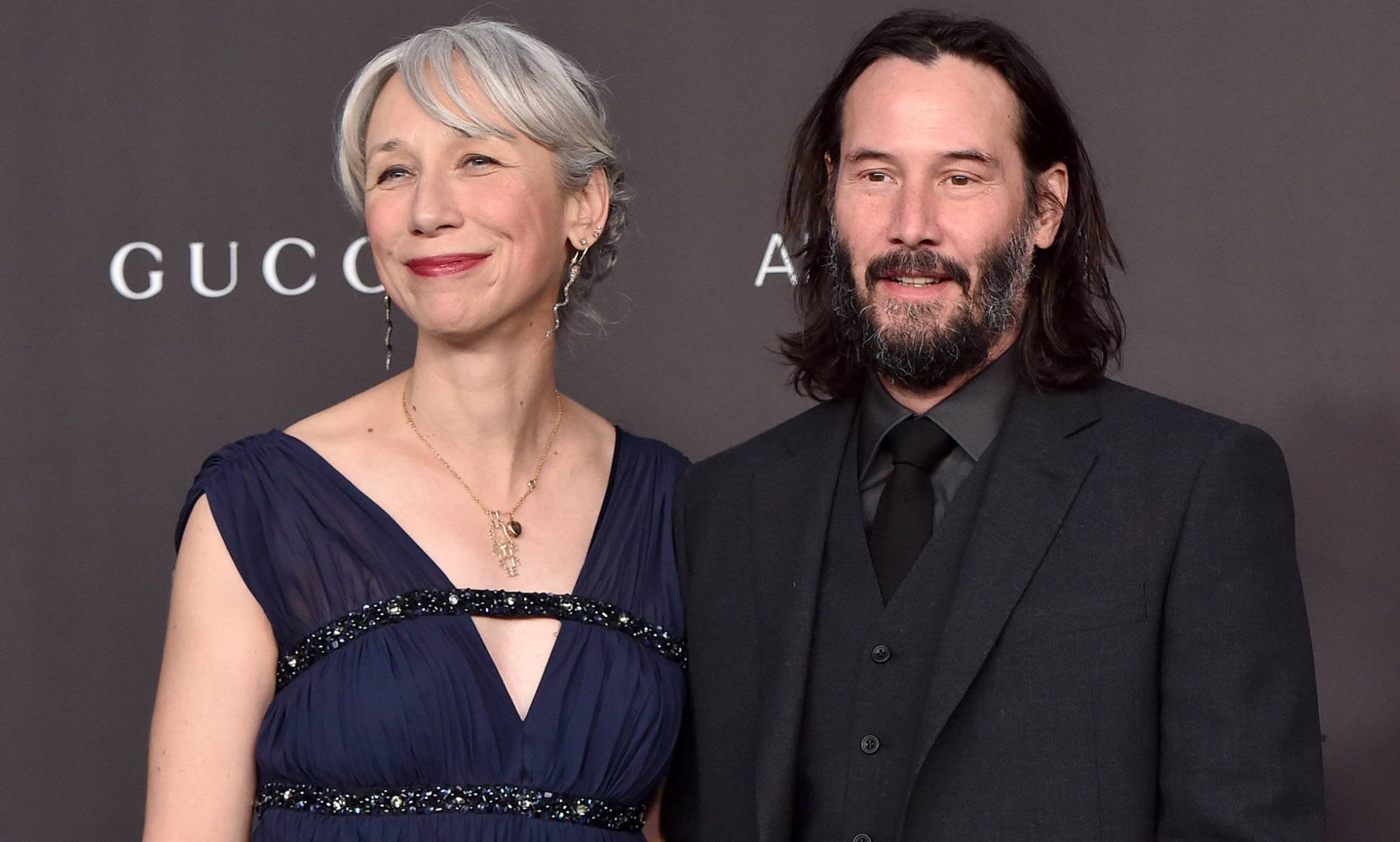 Keanu Reeves su pareja