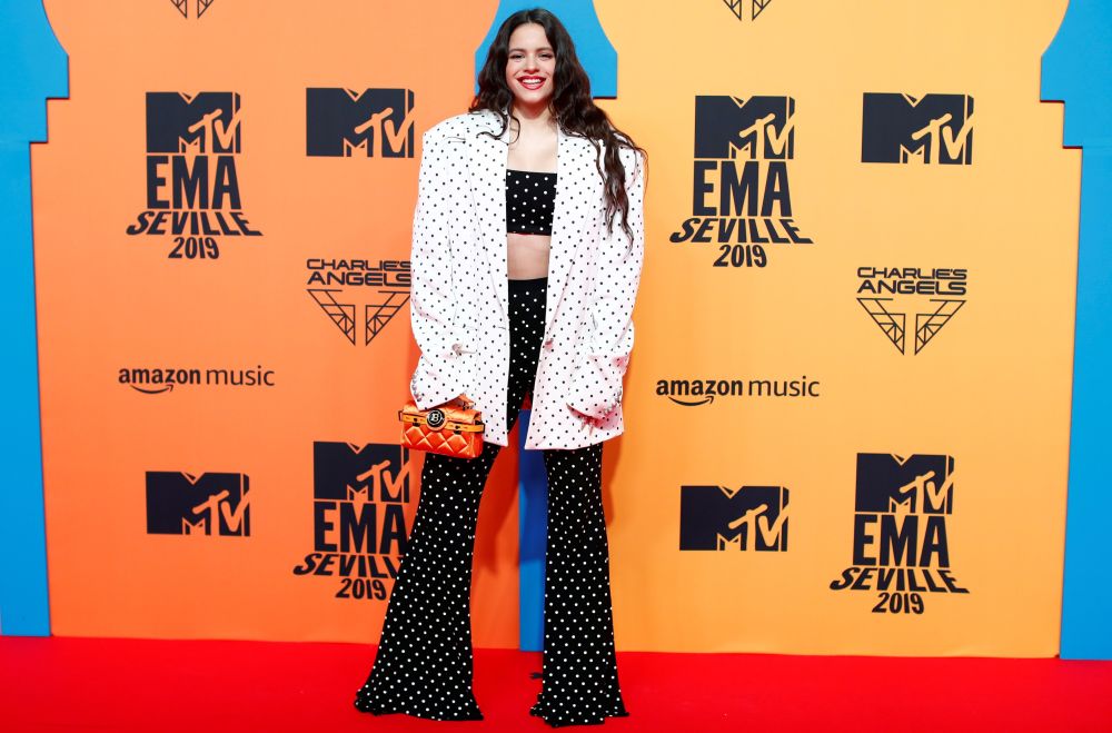 EMA MTV alfombra roja