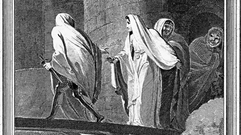 Según la leyenda, Matilda se vistió de blanco para escaparse del Castillo de Oxford