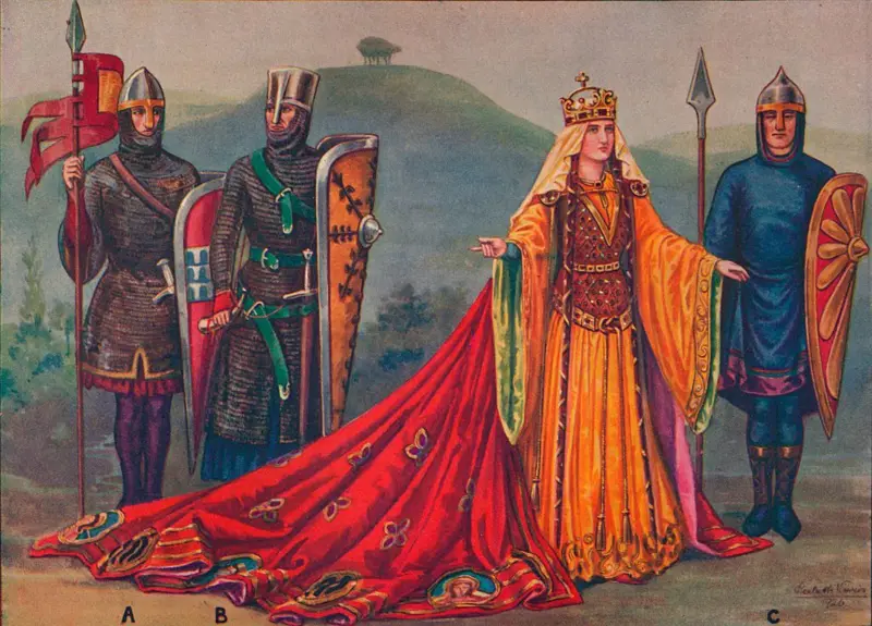 Matilde nunca fue declarada formalmente Reina de Inglaterra, y en cambio fue titulada Dama de los Ingleses. Getty Images