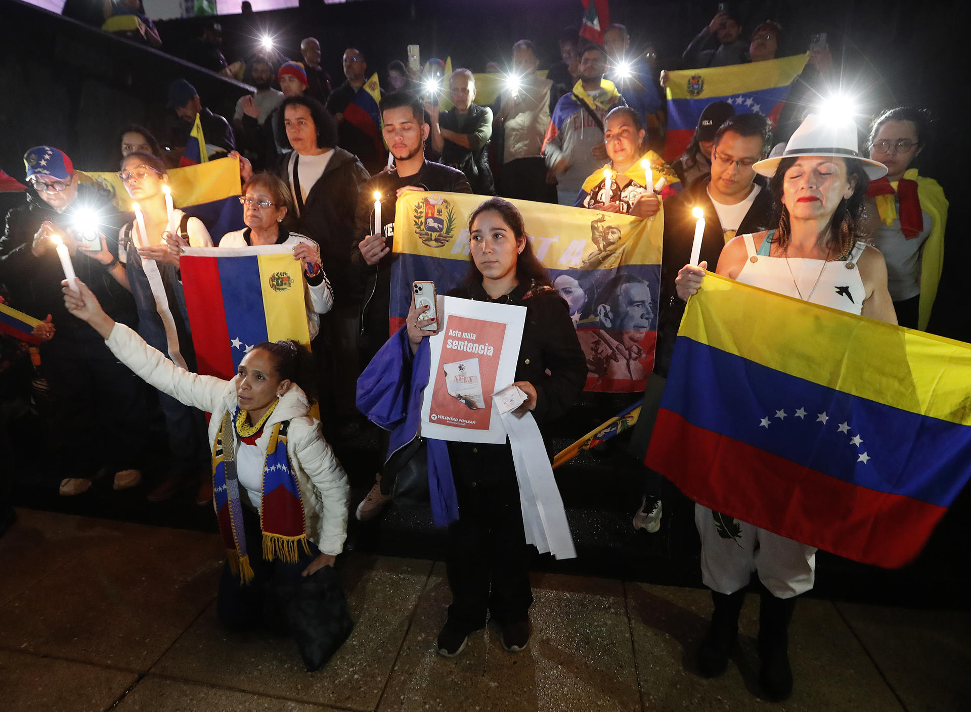 Venezolanos protestaron en México elecciones Venezuela