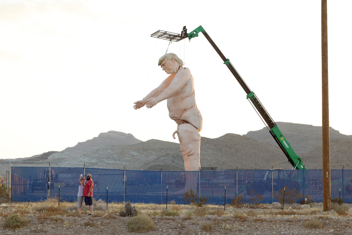 Trump desnudo