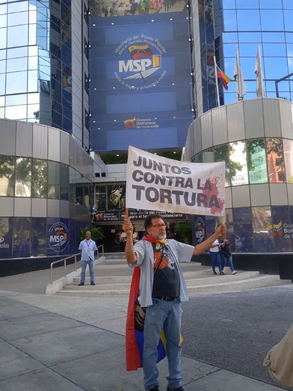 Familiar de un preso político