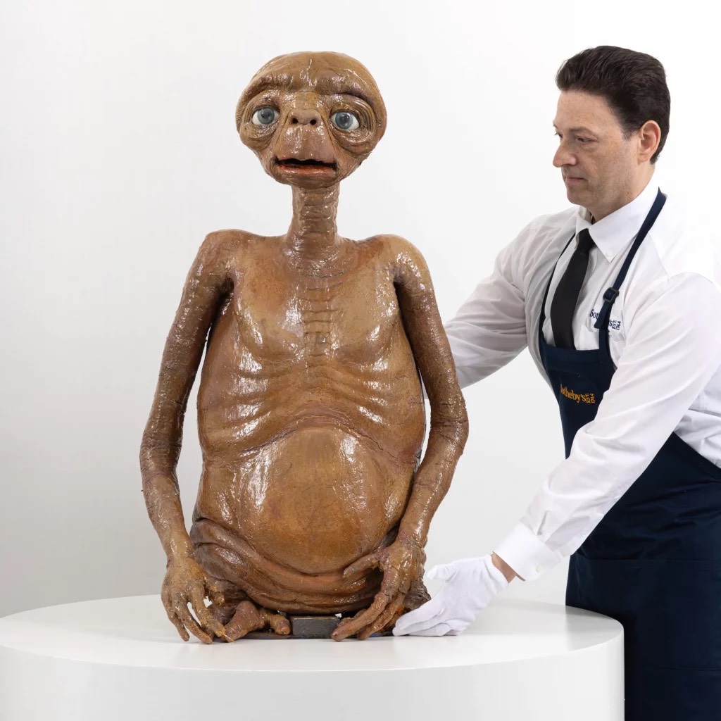 Modelo original de E.T., el extraterrestre 