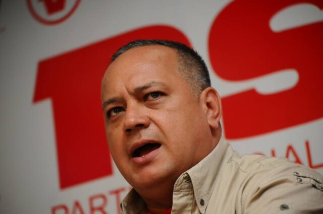 Cabello acusó a líderes opositores de "desentenderse" de sus movilizaciones