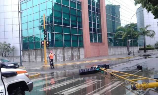 Fuertes lluvias afectaron varios sectores de Caracas