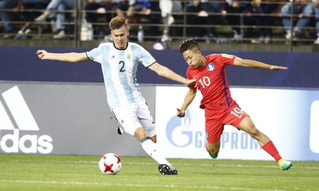 Argentina cayó con Corea y México empató con Alemania