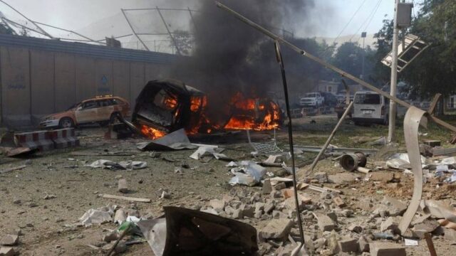 Explosión del atentado en Kabul fue captada en video