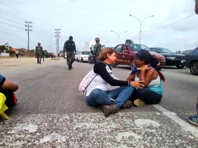 Manifestantes en Margarita se unieron al "Gran Plantón"