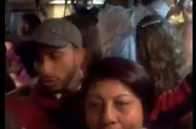 Ciudadanos protestaron en el Metro de Caracas