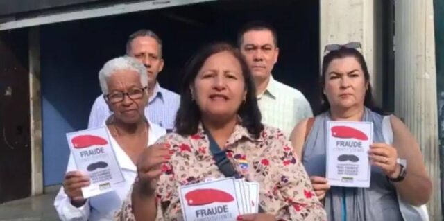 Oposición tomó la estación La Bandera en contra del fraude Constituyente