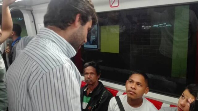 El pueblo es el que decide y nadie más: el mensaje de Mejía desde el Metro