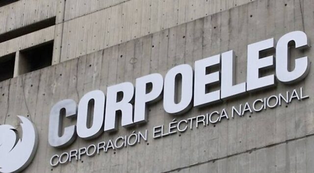 Corpoelec: Trabajamos para la recuperación del servicio eléctrico