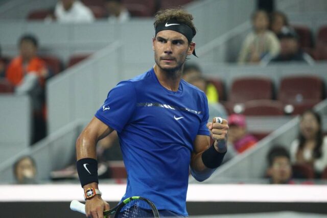 Nadal está listo para luchar por el título en Shanghái