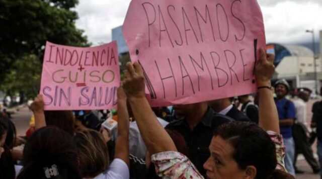 Denuncian que crisis humanitaria en Venezuela se hace cada vez más notoria
