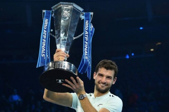 Dimitrov completa el podio ATP tras Nadal y Federer
