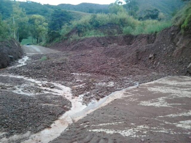 Fuertes lluvias afectaron vías al norte del Táchira