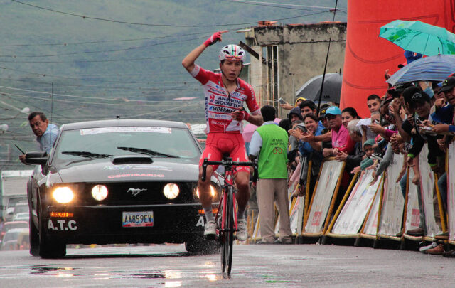 Kevin Rivera le dio cuarto triunfo al equipo Androni
