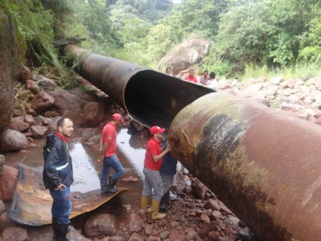 Sin agua en tres municipios de Táchira