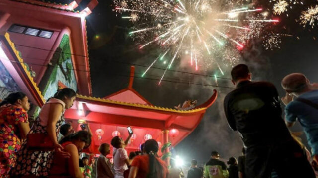 Cuatro muertos en una explosión de fuegos artificiales en Año Nuevo chino