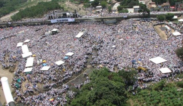 Se cumplieron 10 años del concierto "Paz sin Fronteras"