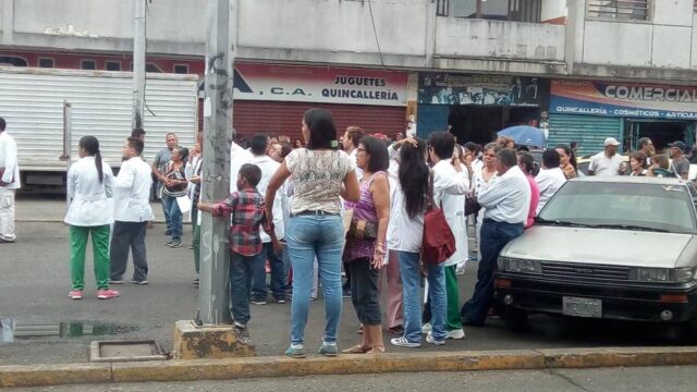 Gremio de la salud se concentra en Cojedes contra la crisis