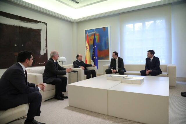 Rajoy expresó apoyo a Venezuela tras reunión con Vecchio, Borges y Ledezma