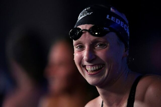 Katie Ledecky rompió el récord mundial en 1.500 metros libres