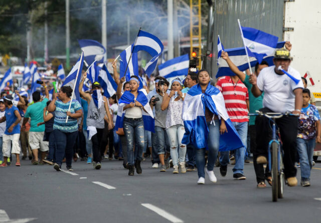 CIDH contabilizó 328 muertos y 88.000 exiliados por la crisis en Nicaragua