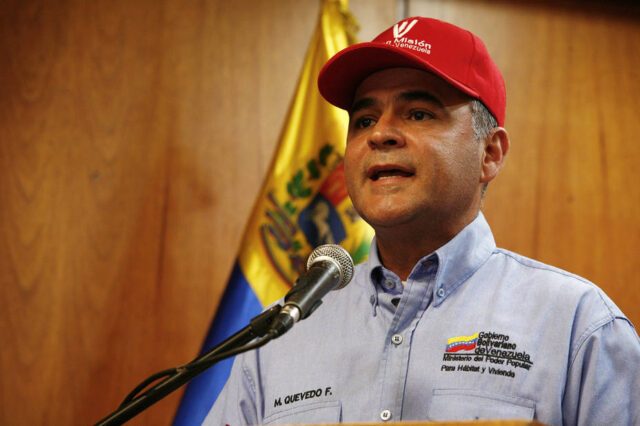 Maduro destituyó a Manuel Quevedo como presidente de Pdvsa