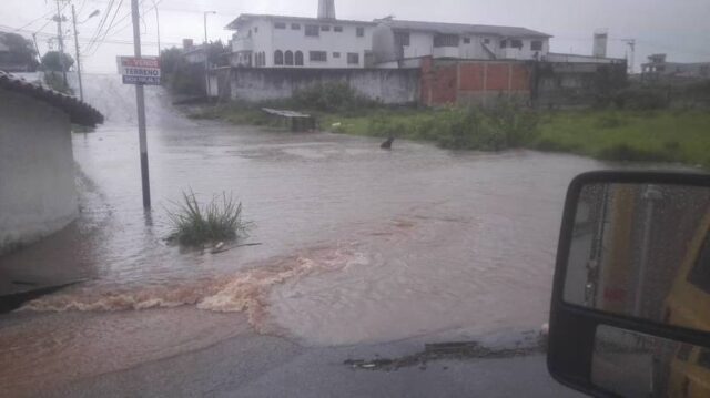 Seis municipios en Táchira afectados por fuertes lluvias