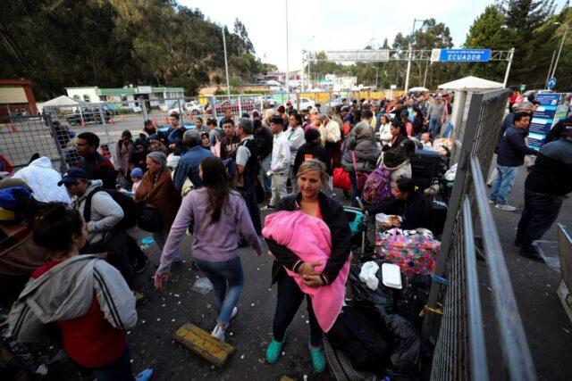 Más de 13.000 venezolanos ingresaron a Ecuador el fin de semana