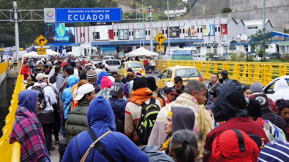 venezolanos en Ecuador