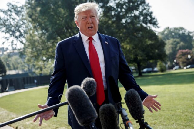 Trump plantea posibilidad de cancelar negociación comercial con China