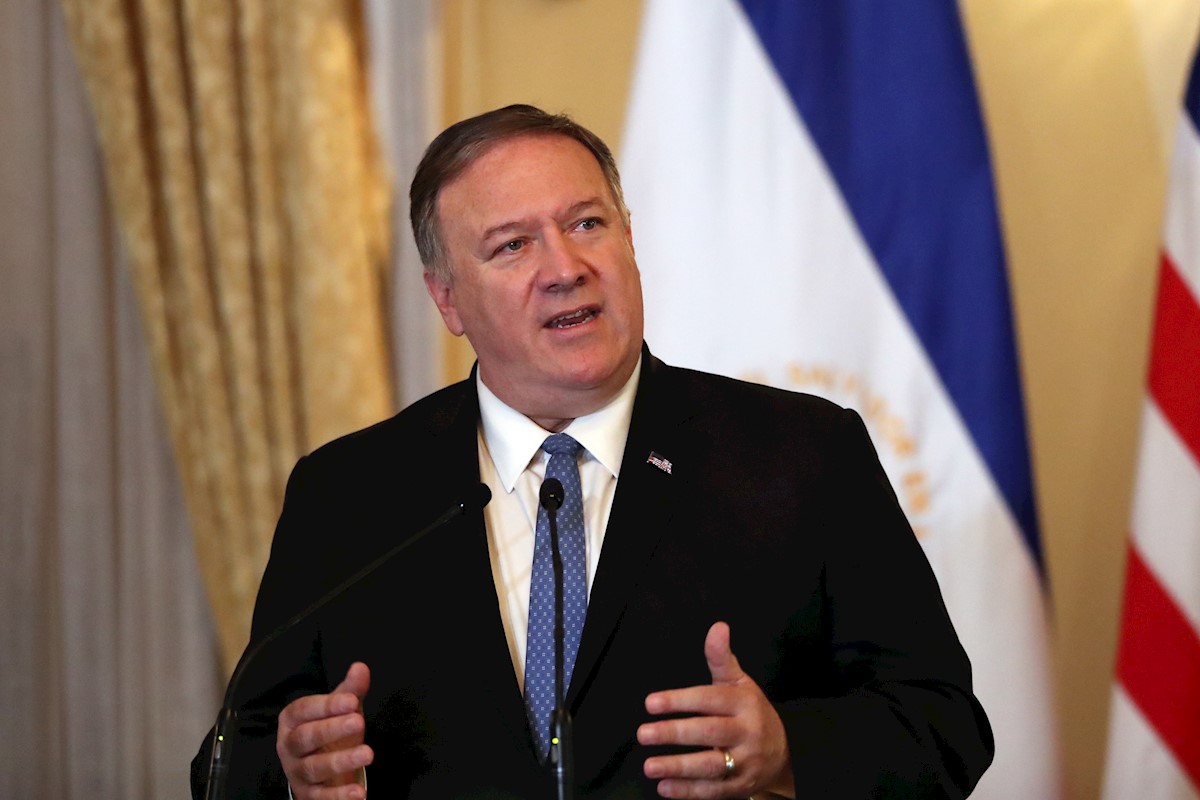 Pompeo y el presidente del Europarlamento conversaron para ayudar a la AN