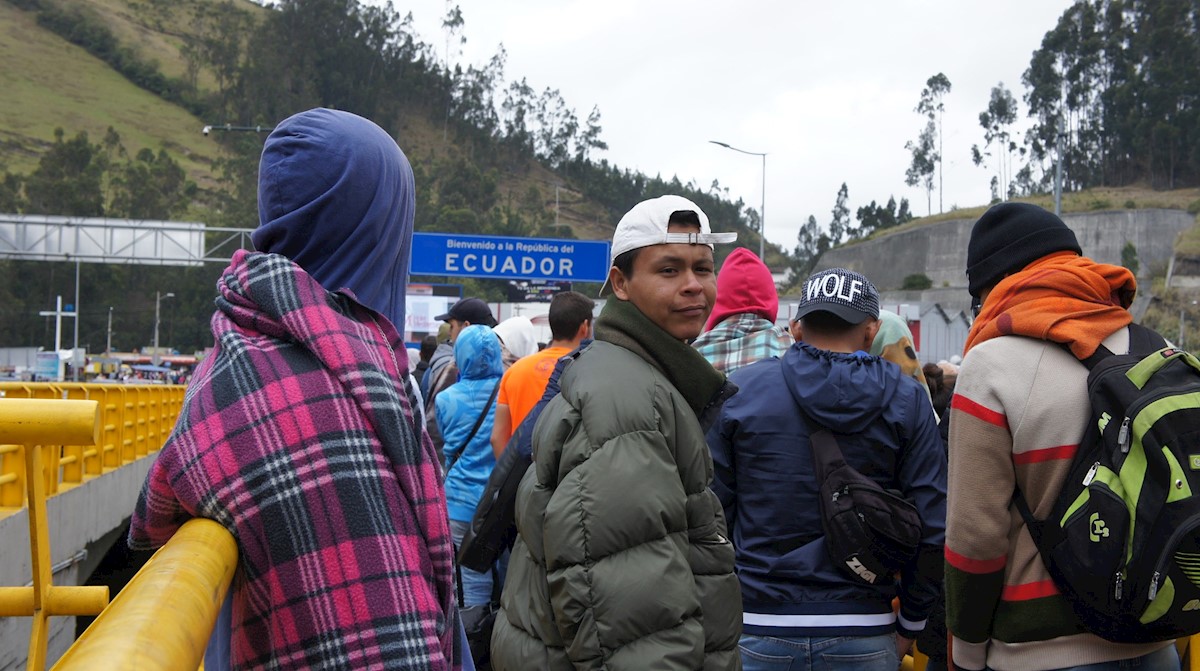Venezolanos en Ecuador