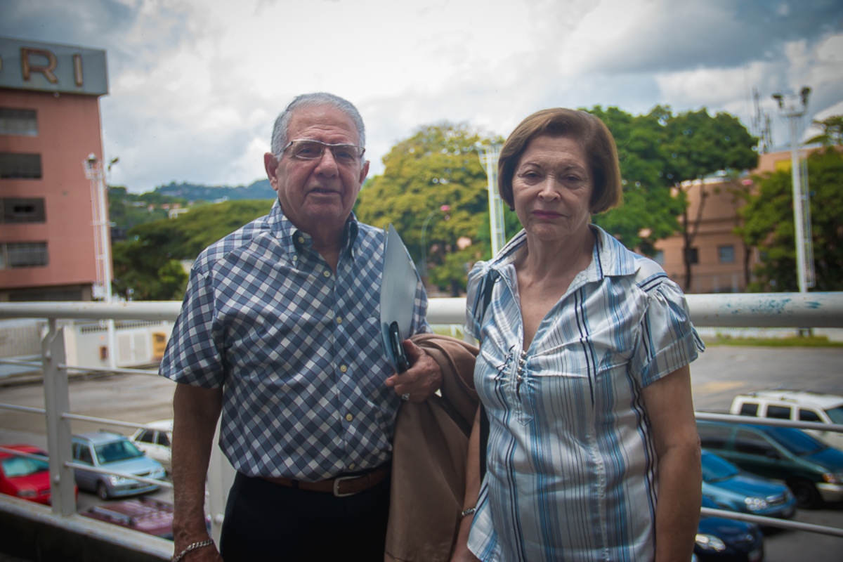 Alfredo Sape y Carmen Colmenares