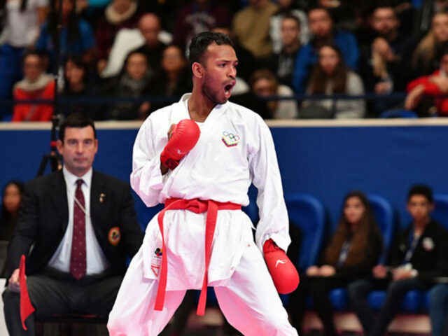 Karateca Andrés Madera cerró el grifo de oro para Venezuela