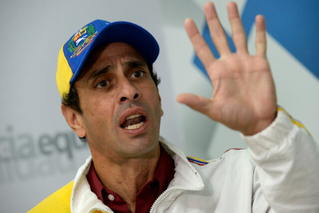 Henrique Capriles: La oposición debe persistir hasta lograr el cambio