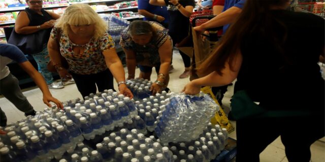 Habilitaron centros de acopio para afectados por Dorian