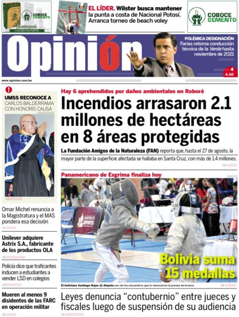 Prensa boliviana da bienvenida a Farías en medio de debates por su designación