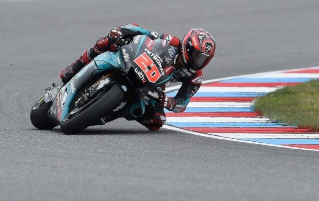Fabio Quartararo quedó cerca del récord de pista de Marc Márquez