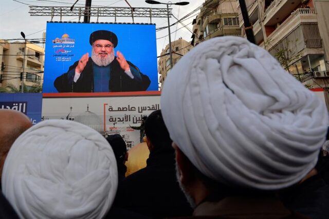 Hezbolá amenaza con derribar los drones israelíes que entren en el Líbano
