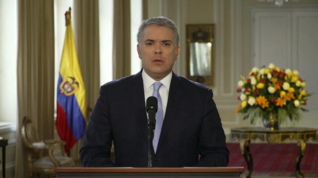 Iván Duque: Pedimos respaldo de Guaidó  para la captura de terroristas protegidos por Maduro