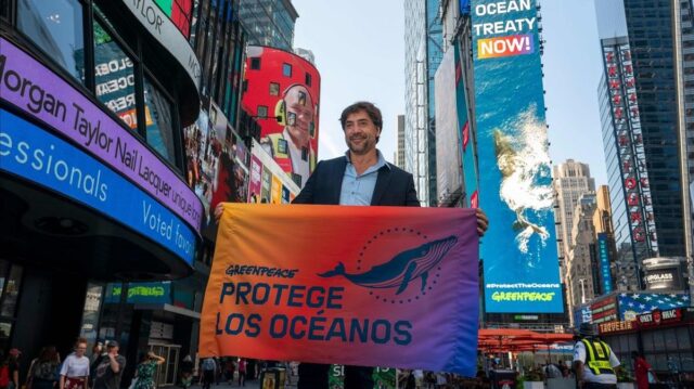 Javier Bardem pidió en la ONU un tratado global de los océanos