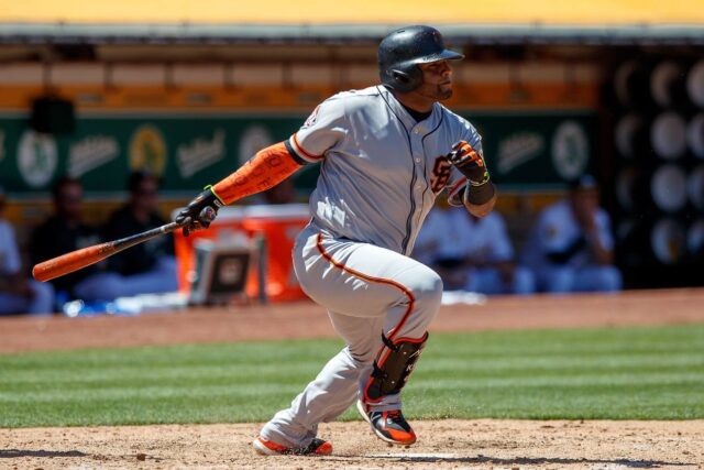 Sandoval llegó a 14 jonrones con los Gigantes