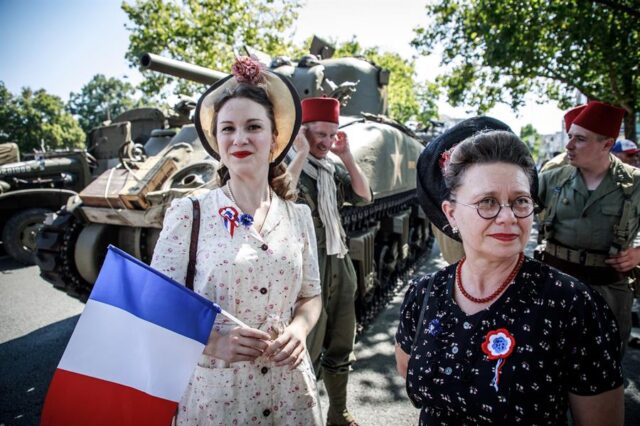 París conmemoró los 75 años de su liberación de los nazis