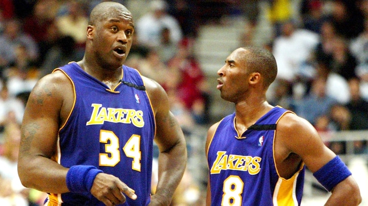 Shaquille O'Neal y Kobe Bryant